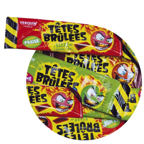 Tetes brûlées assorties, STICK S, 350gr
