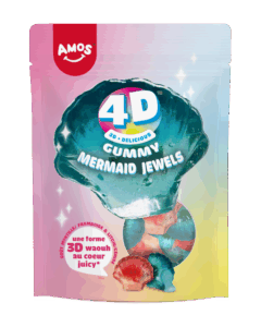 Amos Gummy Mermaid Jewels 4D 120gr