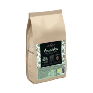 Amatika 46% Vegan – fève 3 kg, Valrhona