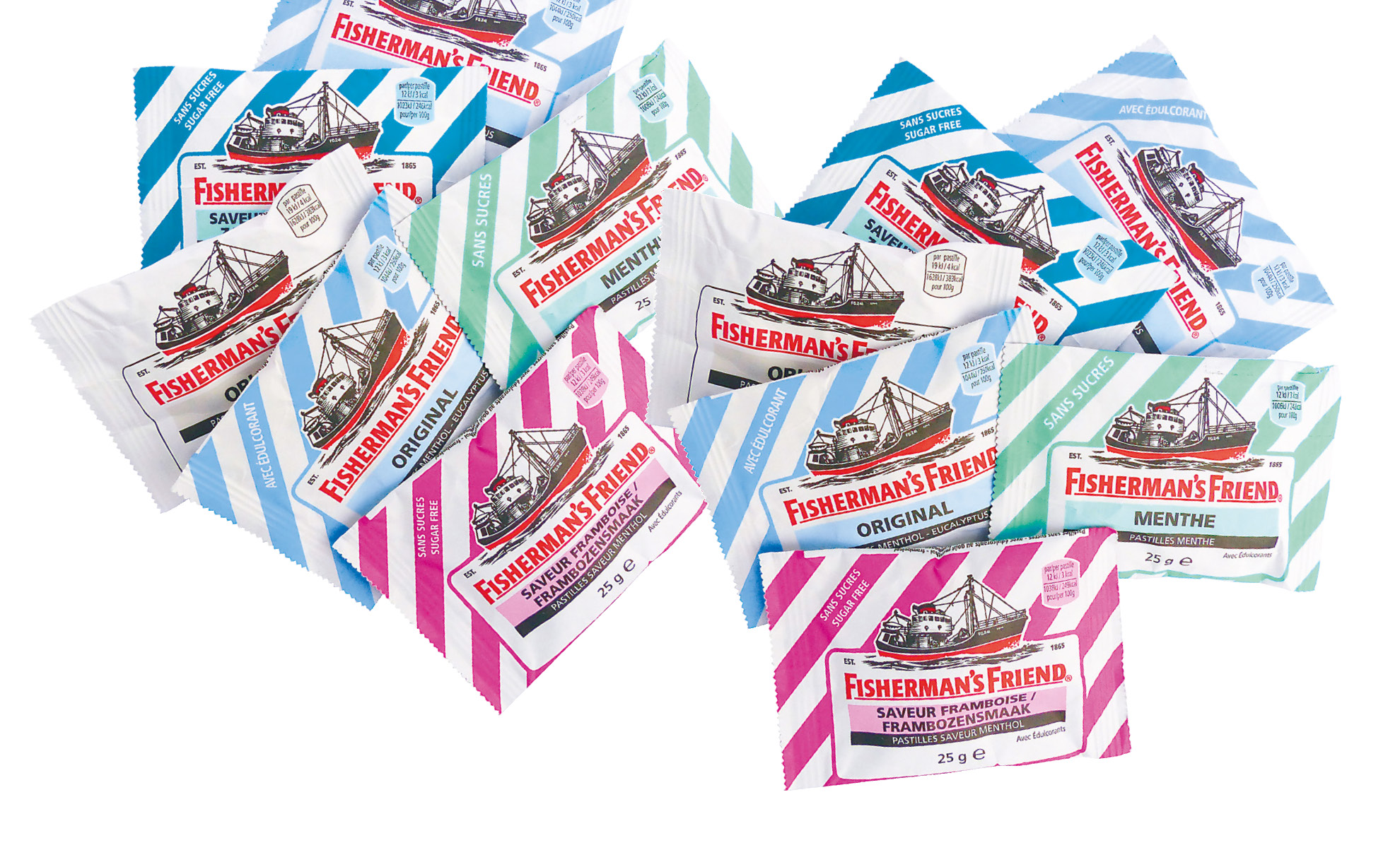 FISHERMAN Assortiment, sachet de 6