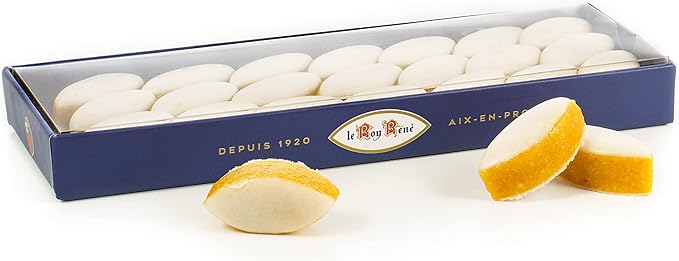 Réglette de 21 petits Calissons d'Aix 125g Le Roy René