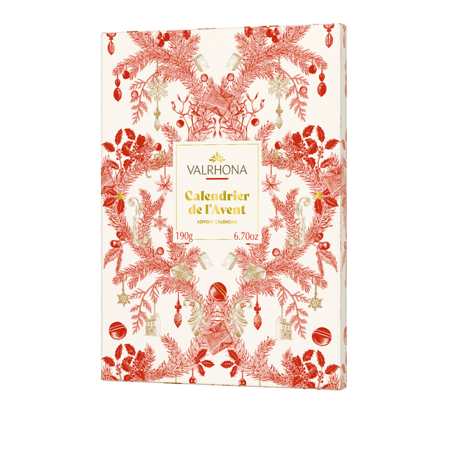 Calendrier de l'Avent 190gr Valrhona