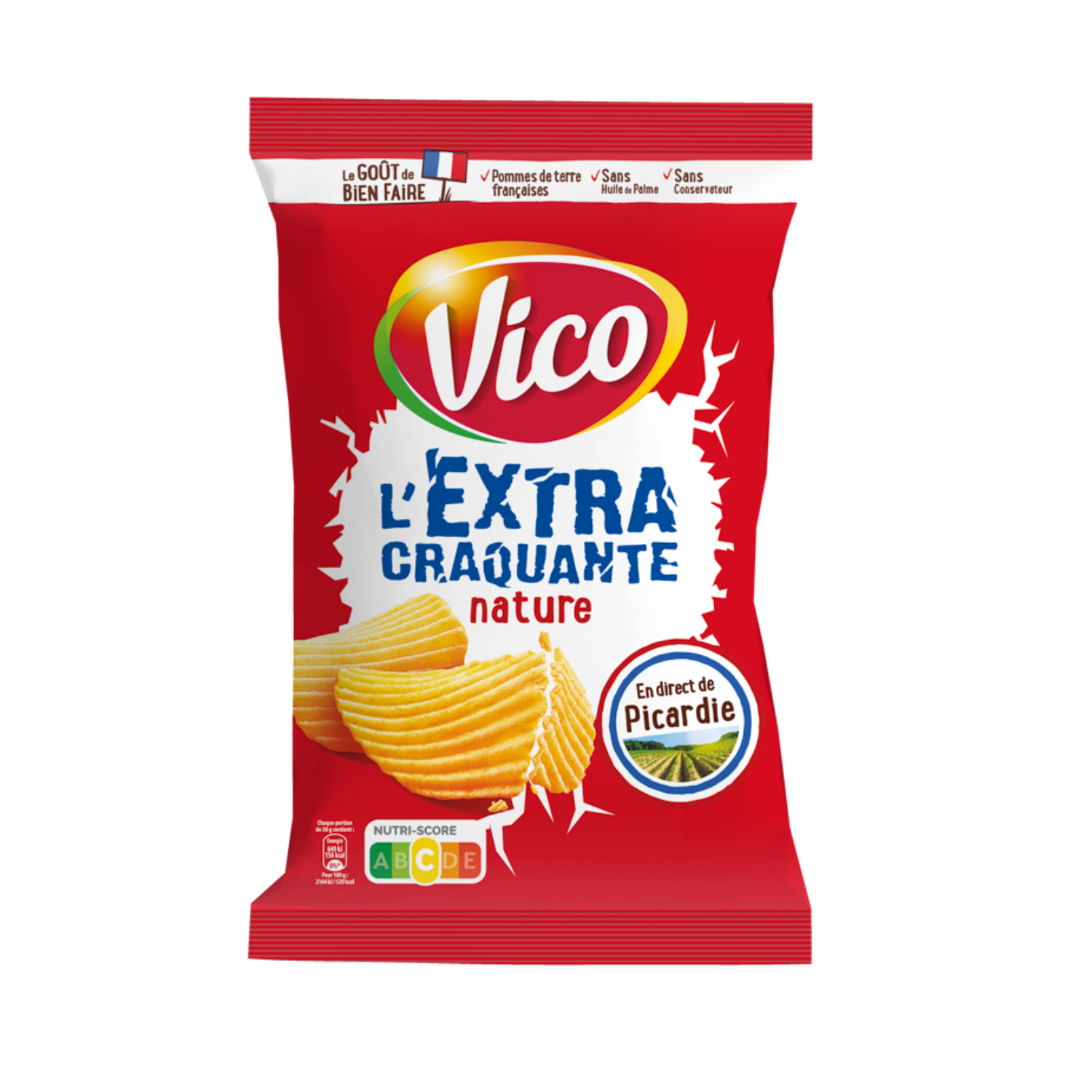 Chips L’Extra Craquante 6x30g Vico