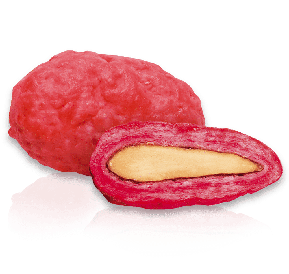 Pralines Pompadour rouges Pécou 1 kg