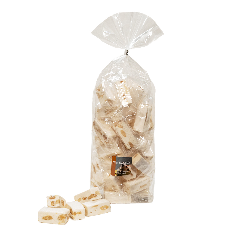 Nougats papillotes tendre aux amandes 400gr