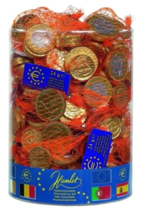 pieces au chocolat, bac de 60 filets