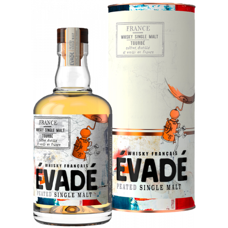 Whisky Francais Evadé - Single Malt - Tourbé