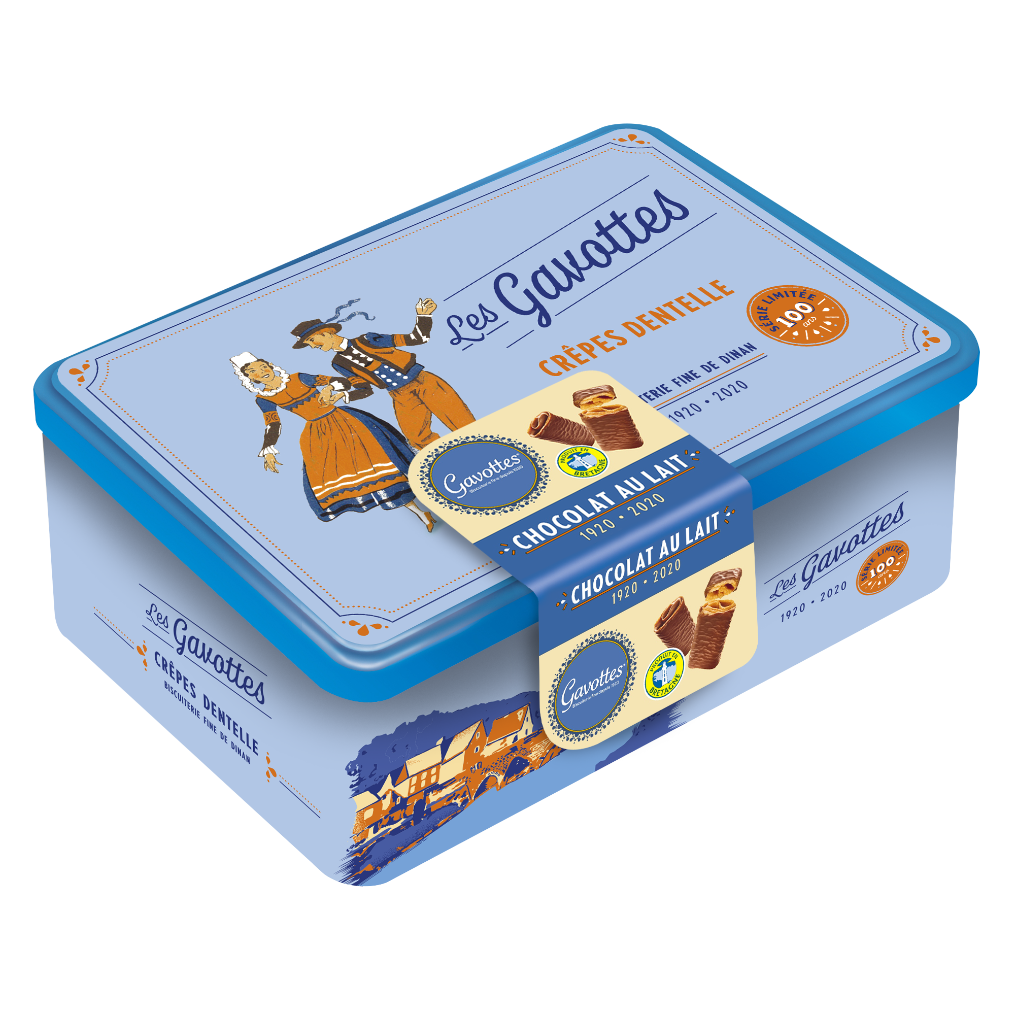 Coffret vintage de crêpes dentelles 180g