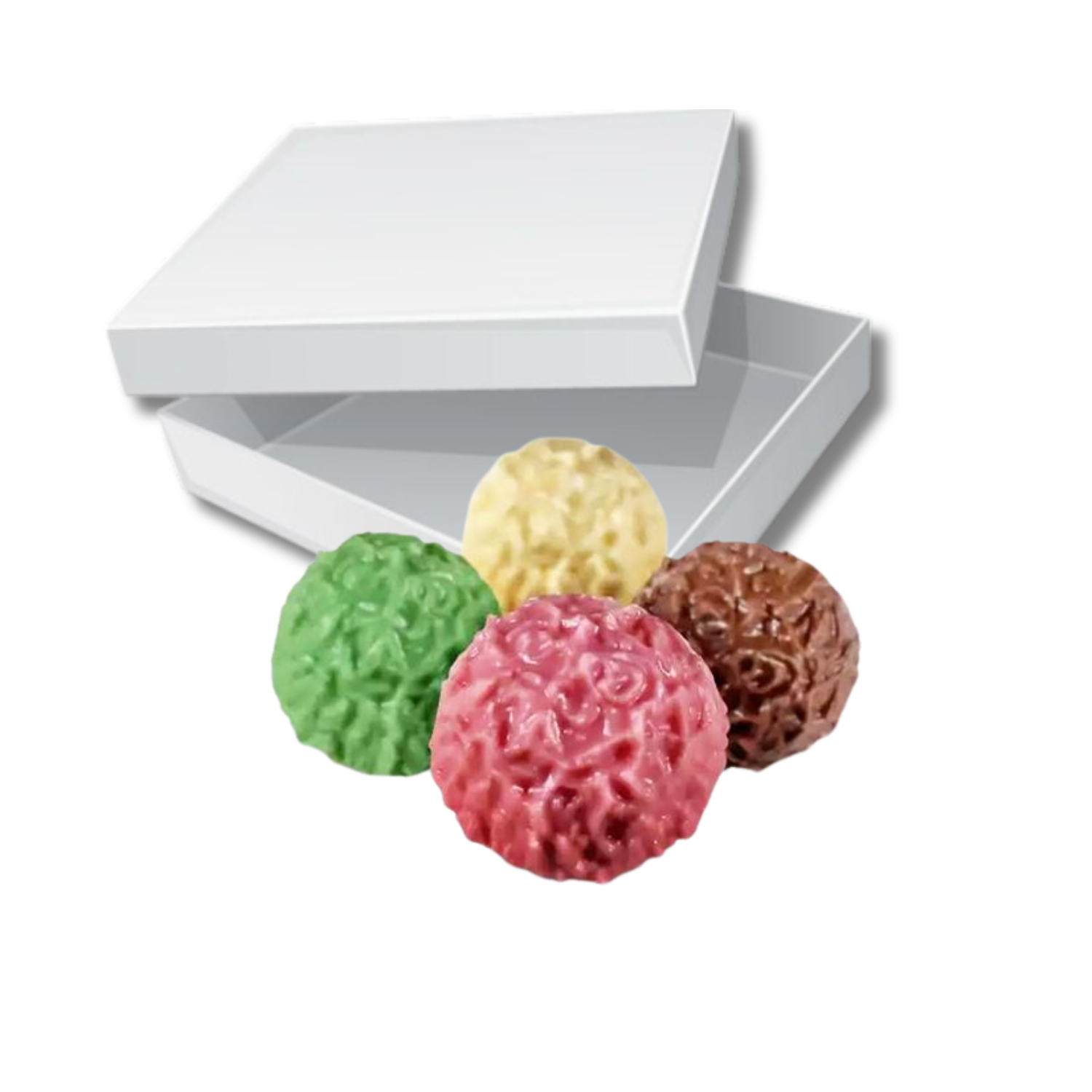 Chardons liqueurs assortis - rhum,cointreau, framboise et poire Abtey  1.3Kg