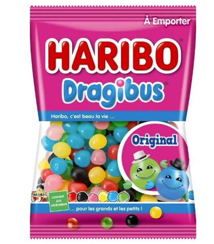 Dragibus, 4 sachets 120gr= 480gr