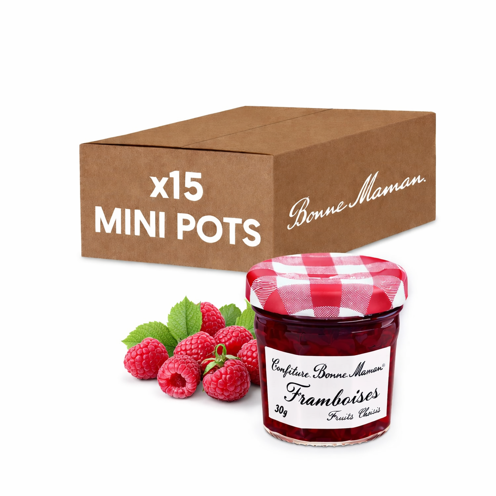 Confiture bonne maman 30gr framboise
