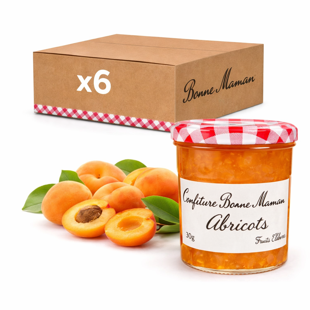 Confiture Bonne Maman Abricot 370g – Pot en verre traditionnel
