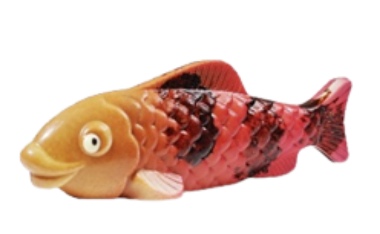 Carpe Koï Chocolat Noir 25 cm 200g Guisabel