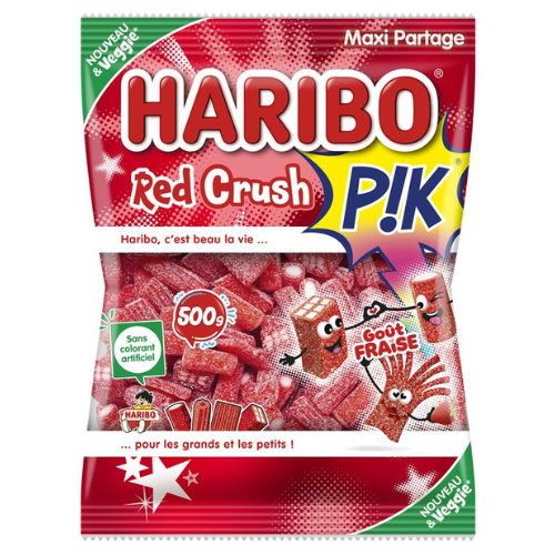 Red Crush Pik Veggie 500gr Haribo
