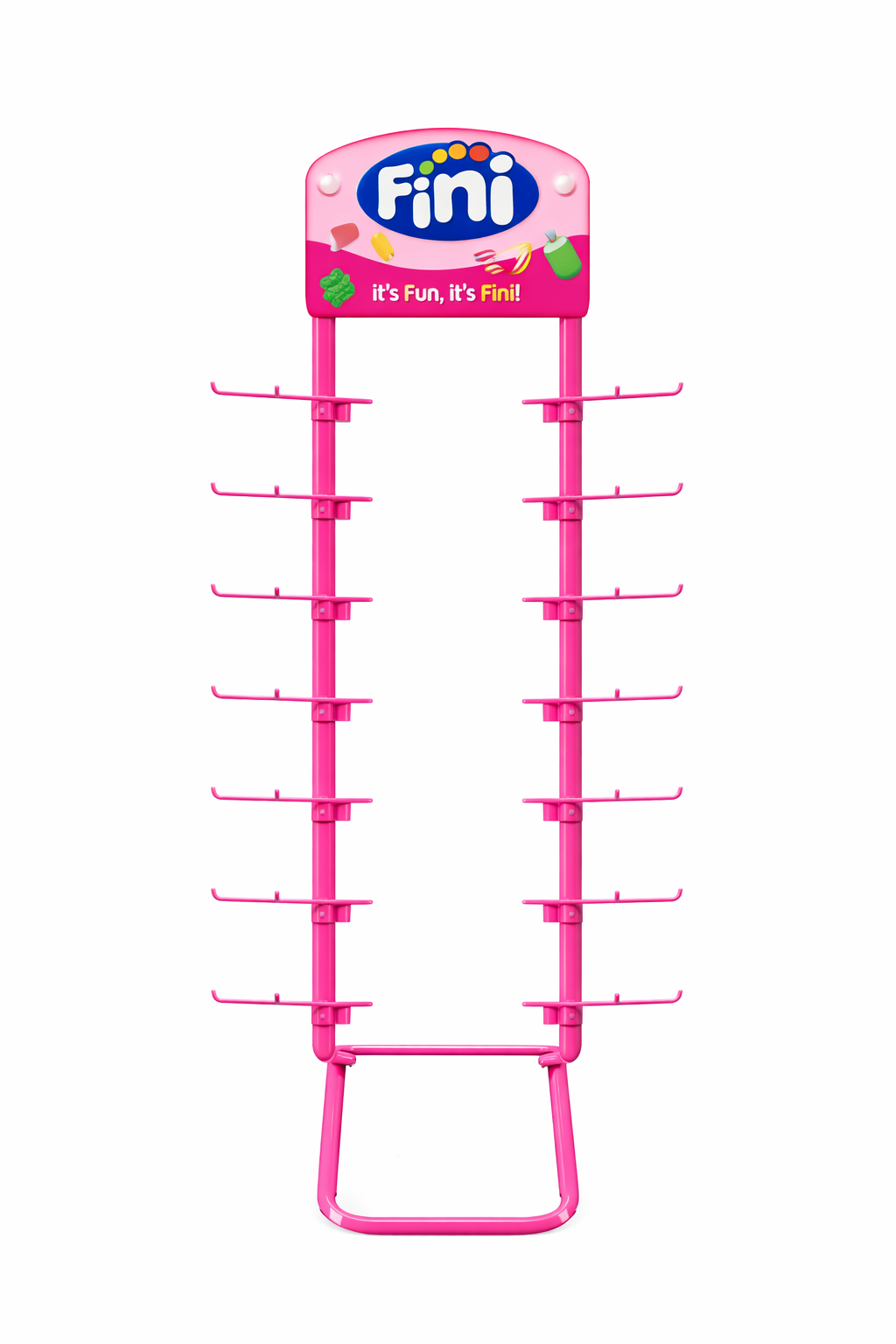 Présentoir Fini 14 broches Vide