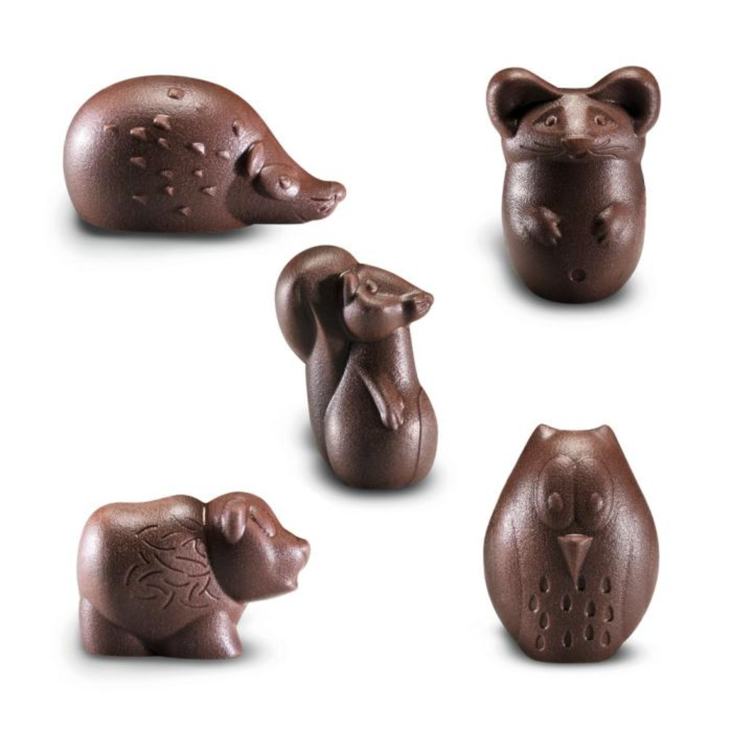Animaux de la Forêt Chocolat Noir Praliné Amandes Noisettes 1kg Valrhona