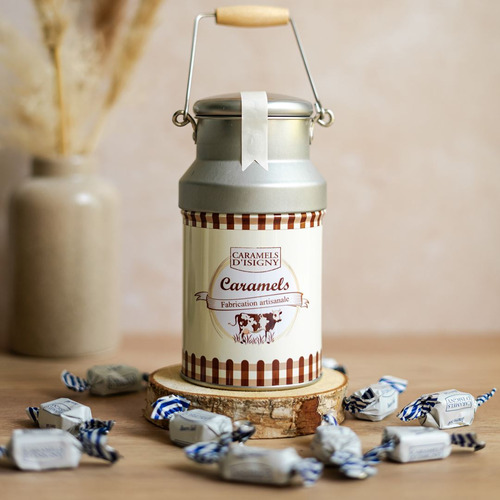 Caramels d’Isigny au beurre salé – Pot à lait gourmand 75 g