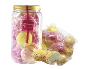 Boules coco, tubo de 15