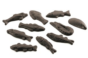 Chocolat WEISS , Friture au chocolat noire