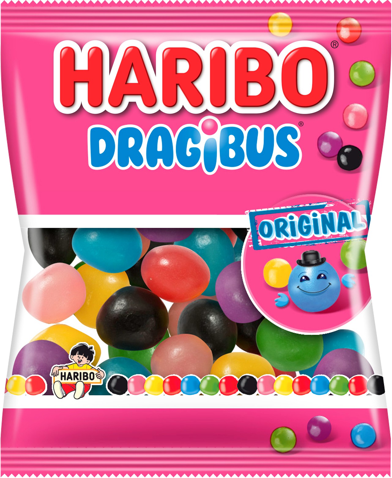 Carton de 30 sachets Dragibus 120gr Haribo