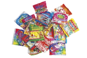 Mini sachets HARIBO, assortis x 18