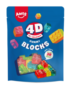 AMOS KIDS BLOCKS LEGO 4D 140GR