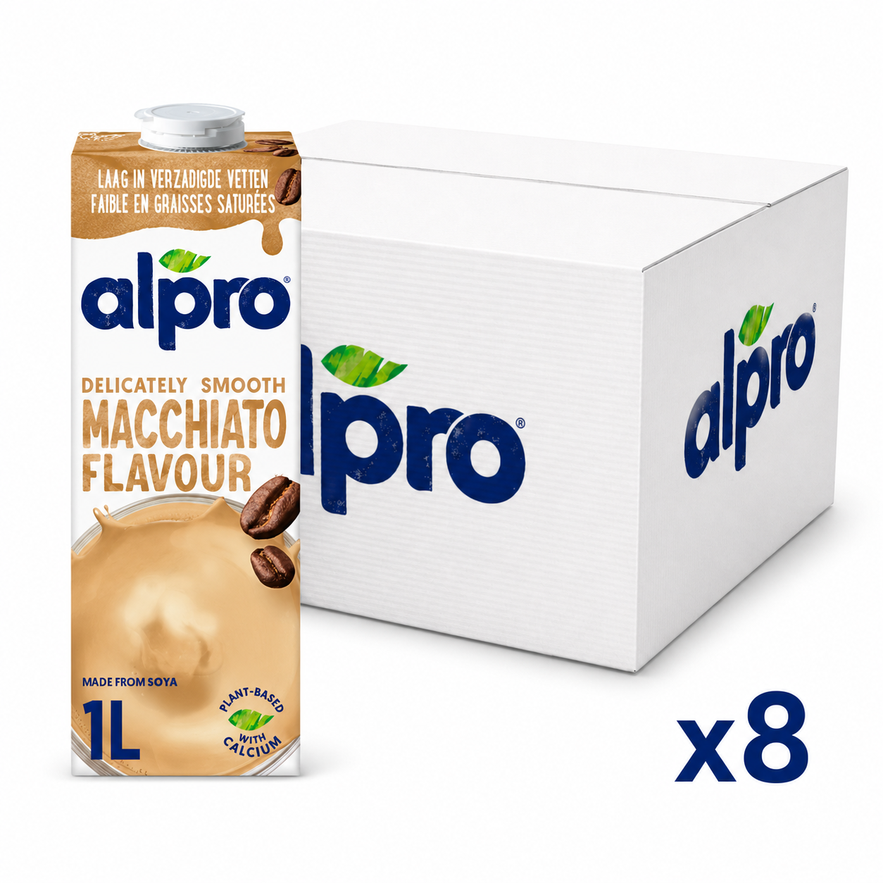 Boisson végétale soja macchiato Alpro 1L