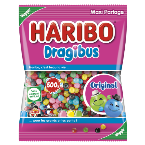 Dragibus Veggie Haribo 500gr