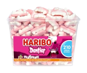 Bac de 210 dentiers Haribo