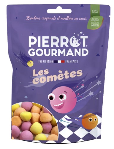 Sachet refermable Comètes 100g Pierrot Gourmand