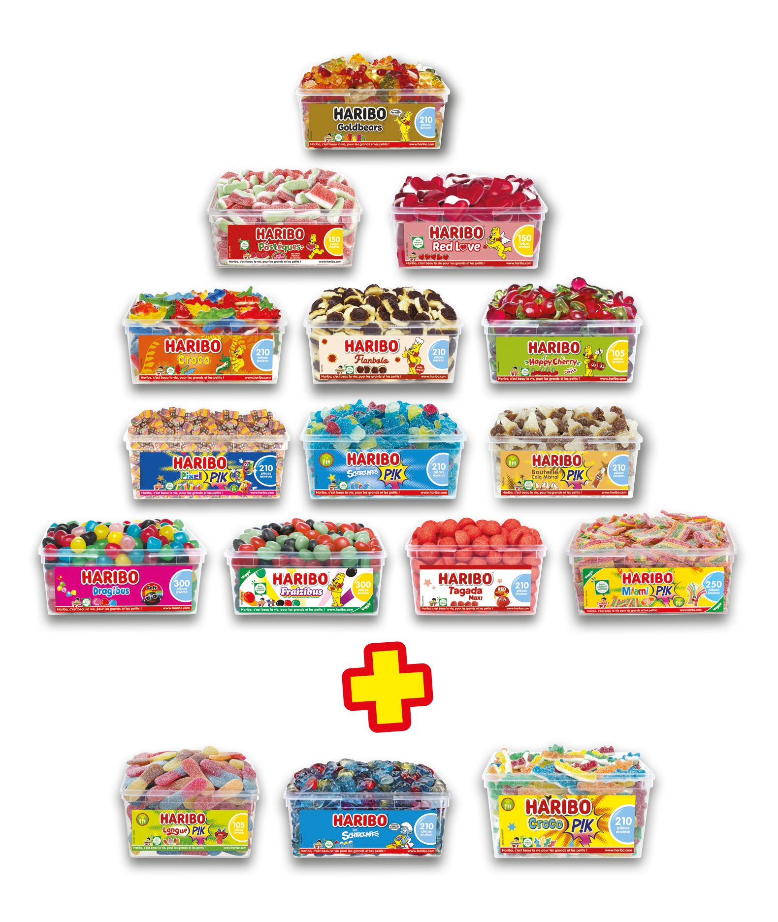 Colis 13+3 Bac Haribo