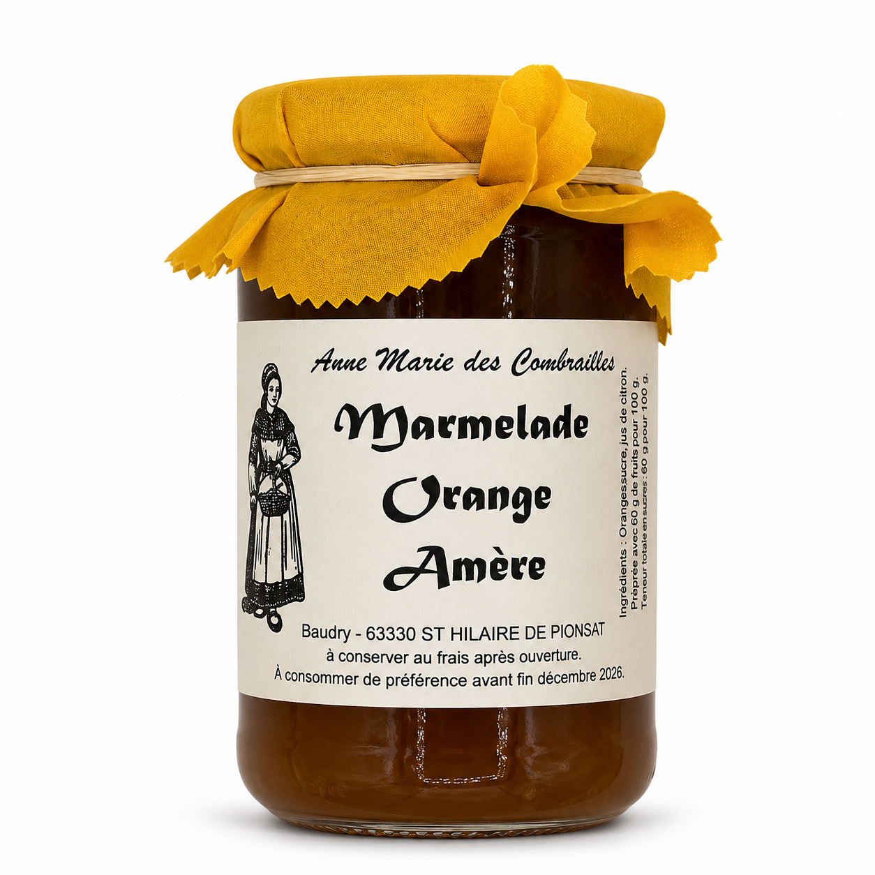 ORANGE AMERE, MARMALADE 370gr