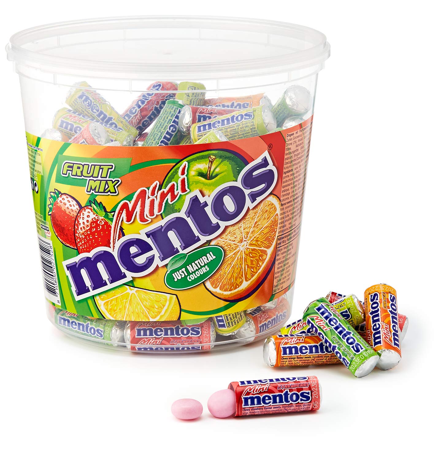 Boite de 120 Mini Mentos goût fruits