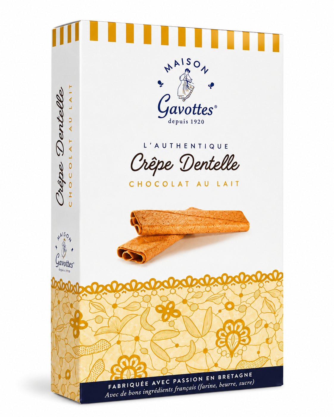 Crêpes dentelle nature, boite de 125gr Gavottes
