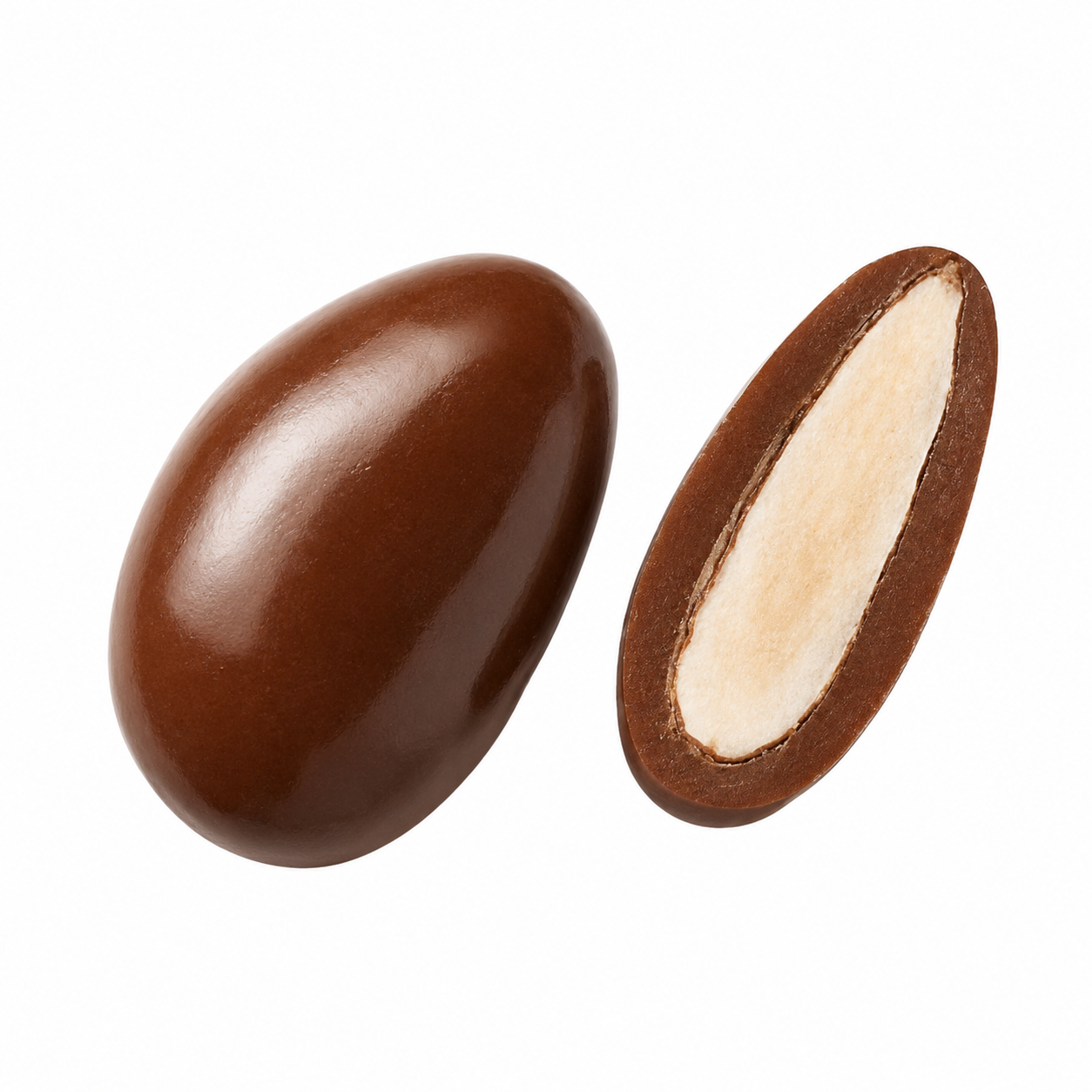 Amandes au chocolat au lait 1kg Reynaud