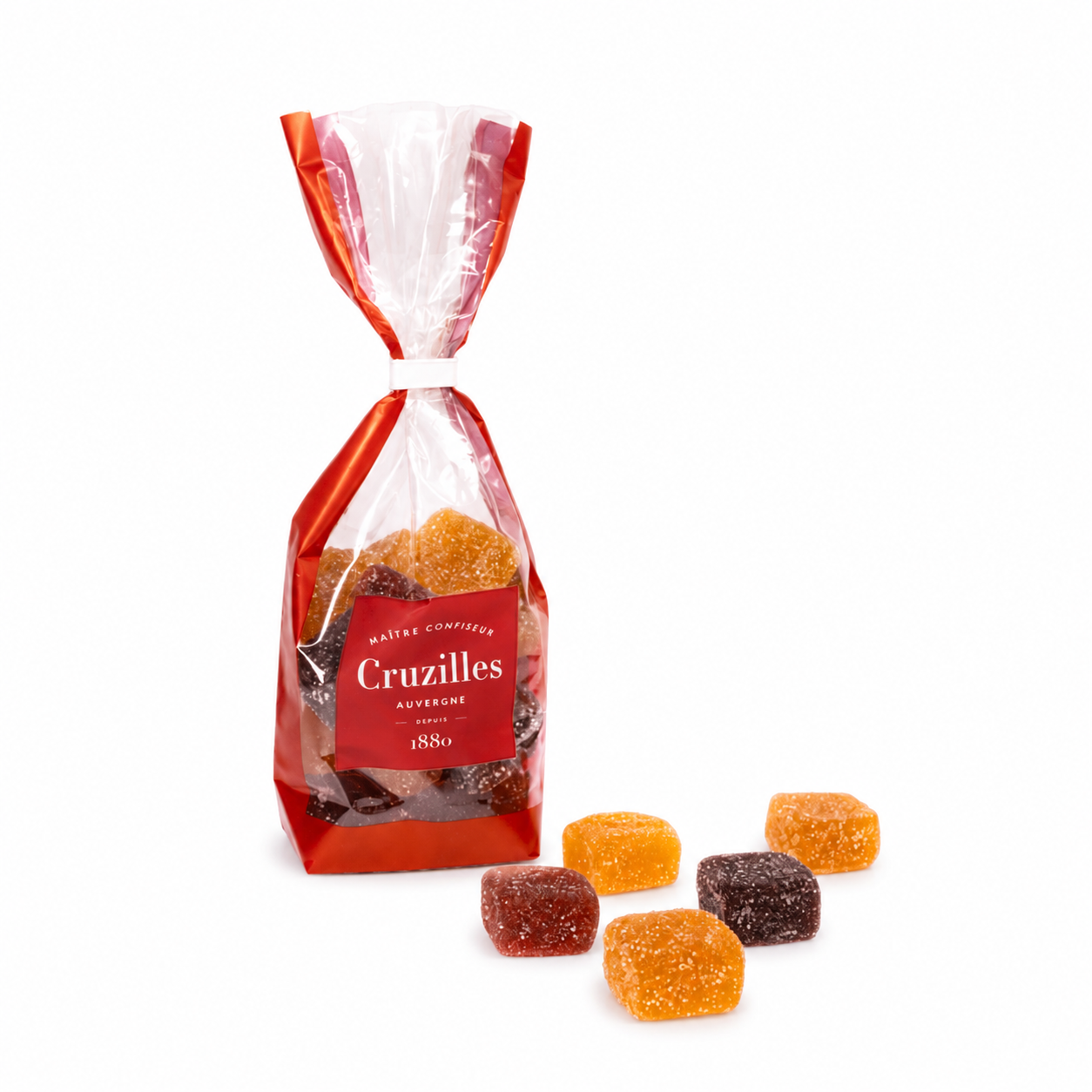 Sachet Assortiment de Pâtes de Fruits Artisanales 200g