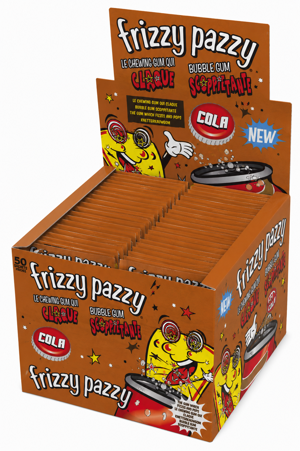 Boite de 50 Frizzy Pazzy Cola