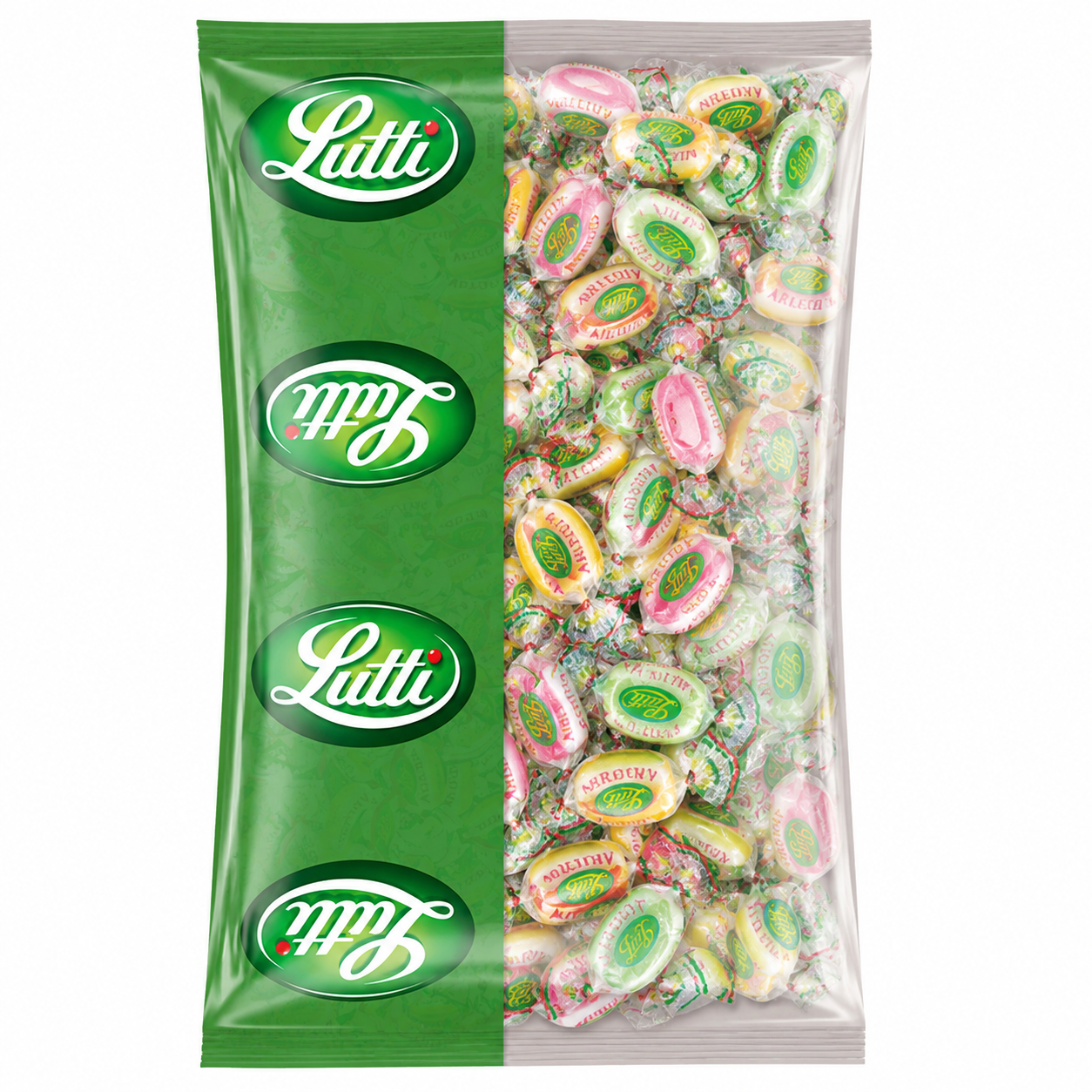 Arlequin Cocktail Lutti 2,91 kg – Assortiment de Bonbons Fruités et Acidulés en Vrac