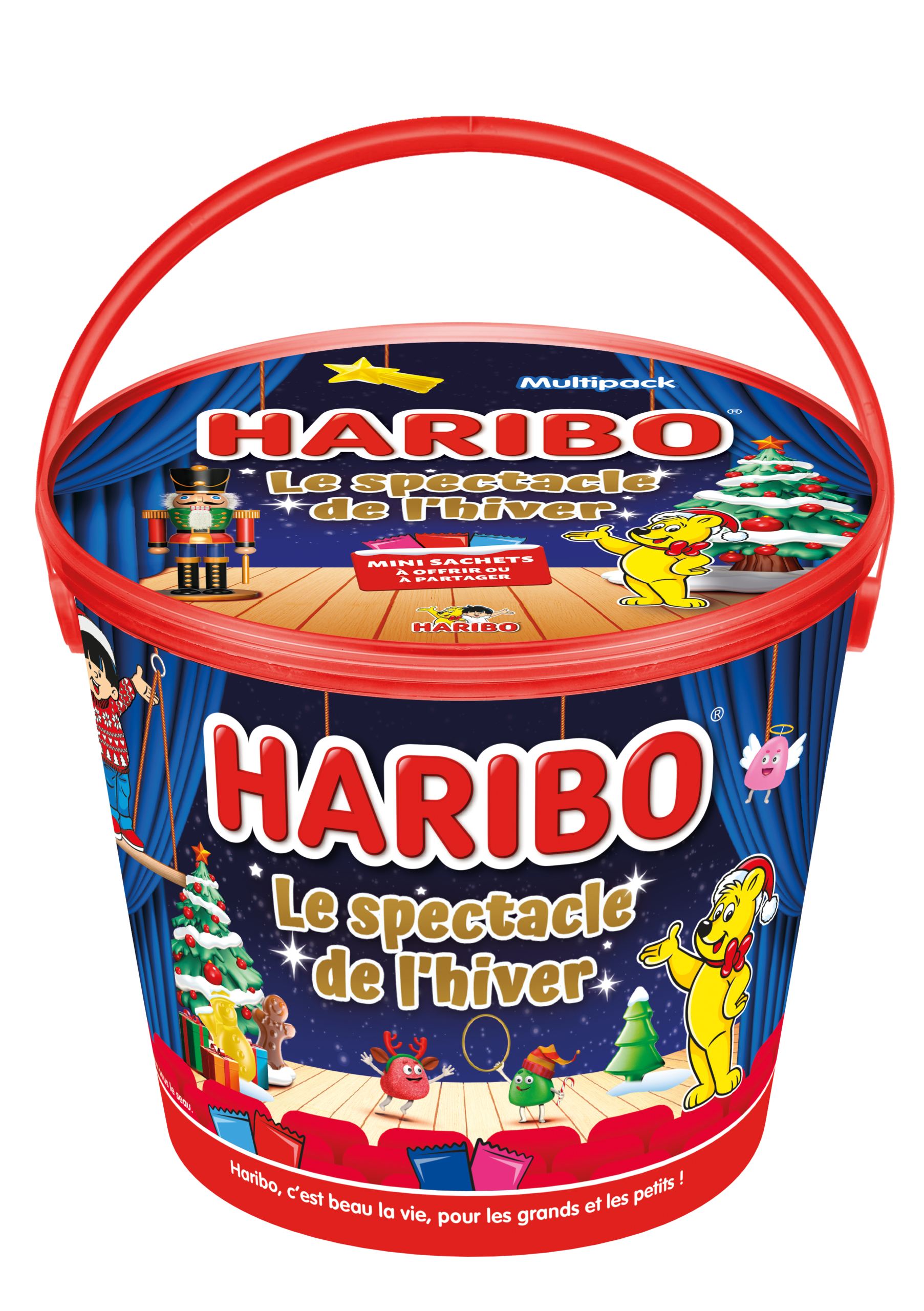SEAU NOEL HARIBO 690gr