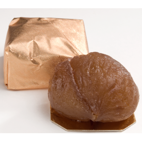 Marrons glacés Corsiglia en coffret bois, une gourmandise raffinée à offrir.