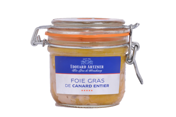 Foie Gras de Canard entier en bocal de 120gr ARTZNER