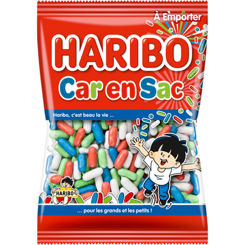 Carensac , HARIBO, 4 sachets 120gr= 480gr