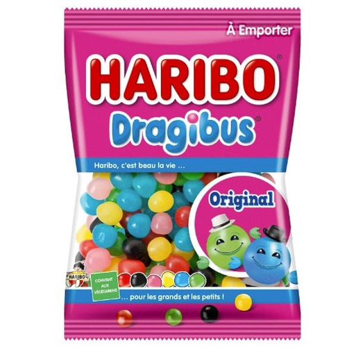 Dragibus, 4 sachets 120gr= 480gr