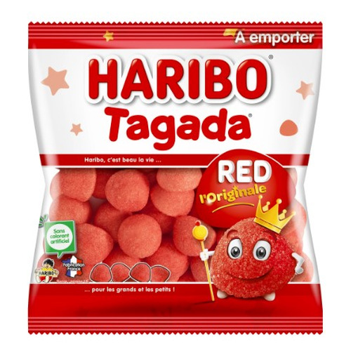 Tagada, HARIBO, 4 sachets 120gr= 480gr