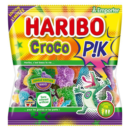 Croco Pik Haribo - 4 sachets de 120 g