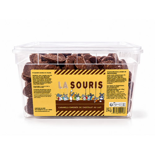 Souris au caramel, 400gr