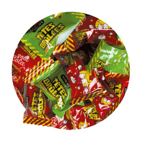 Têtes brûlées assorties, sachet 250 g