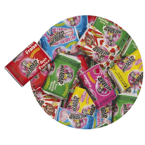 Malabars asst., sachet de 500gr