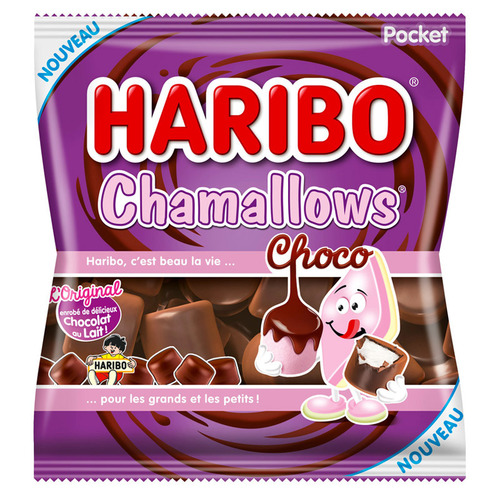 Chamalows Choco Haribo 4 x 75 g