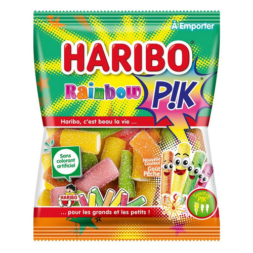 Rainbow pik HARIBO, 4 x 120GR=480GR